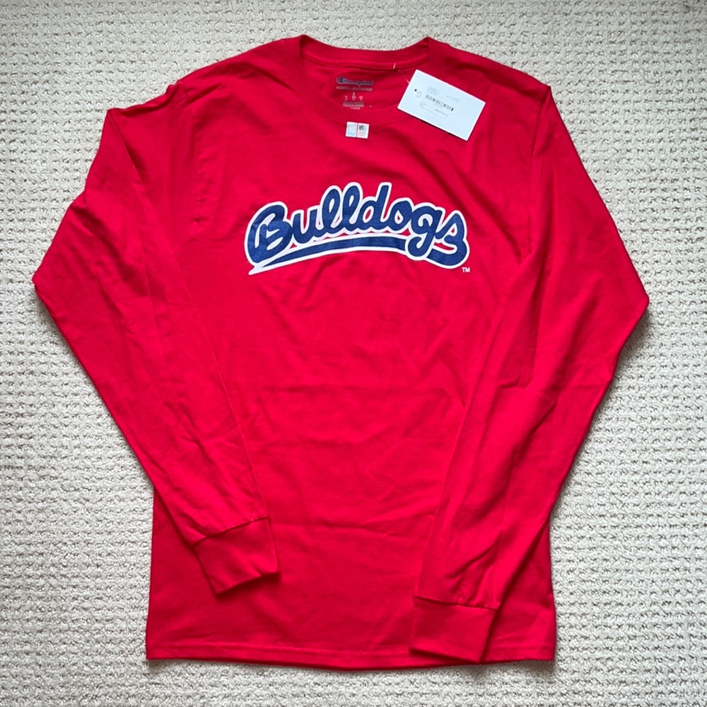 Champion Fresno State Bulldogs long sleeve t-shirt red Small